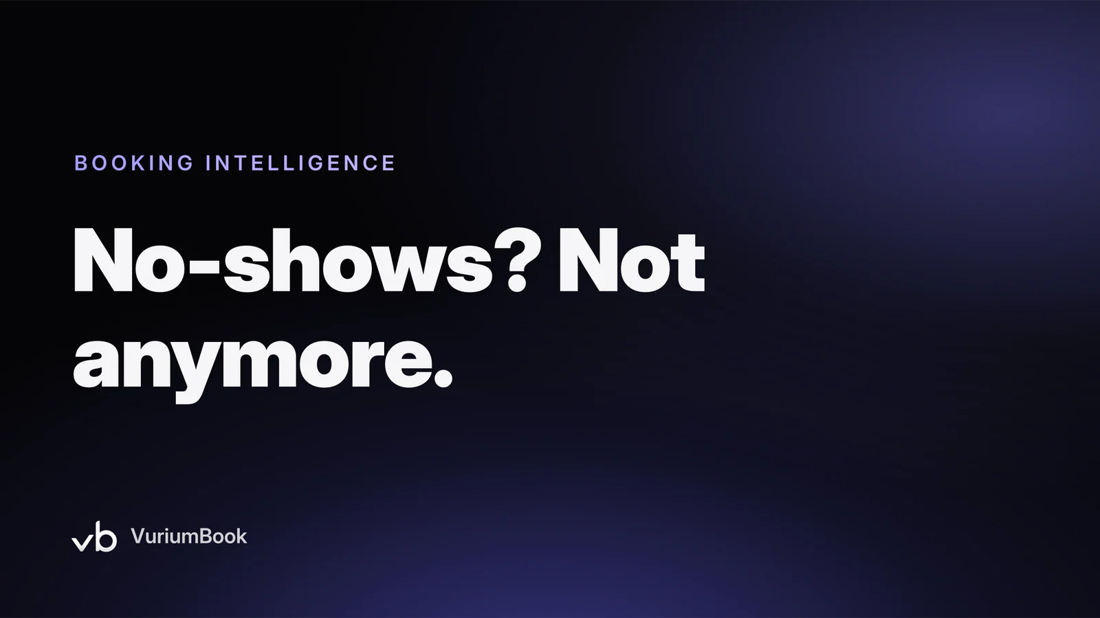 Bold white headline on dark background with violet accent stripe left side