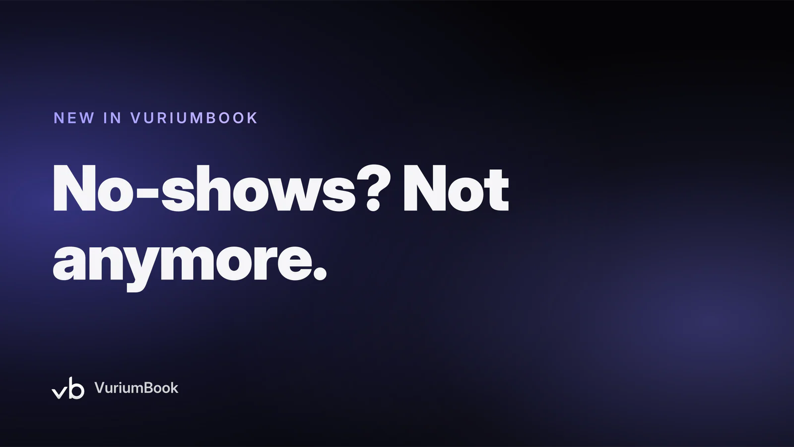 Bold white headline on dark background with violet accent stripe left side
